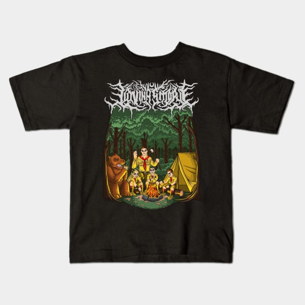 Lovin a Smore Kids T-Shirt by Metal Dad Merch